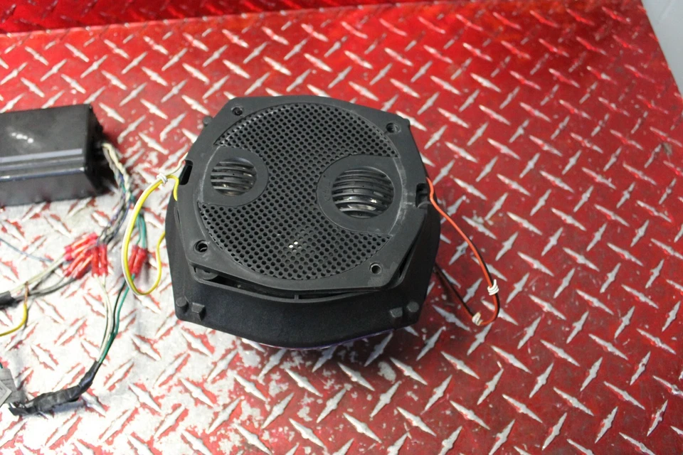 2013 HARLEY ELECTRA GLIDE ALPINE KTP-445U W JM ROCKER SPEAKERS 2007 - 2016 EG114 - Image 4 of 4