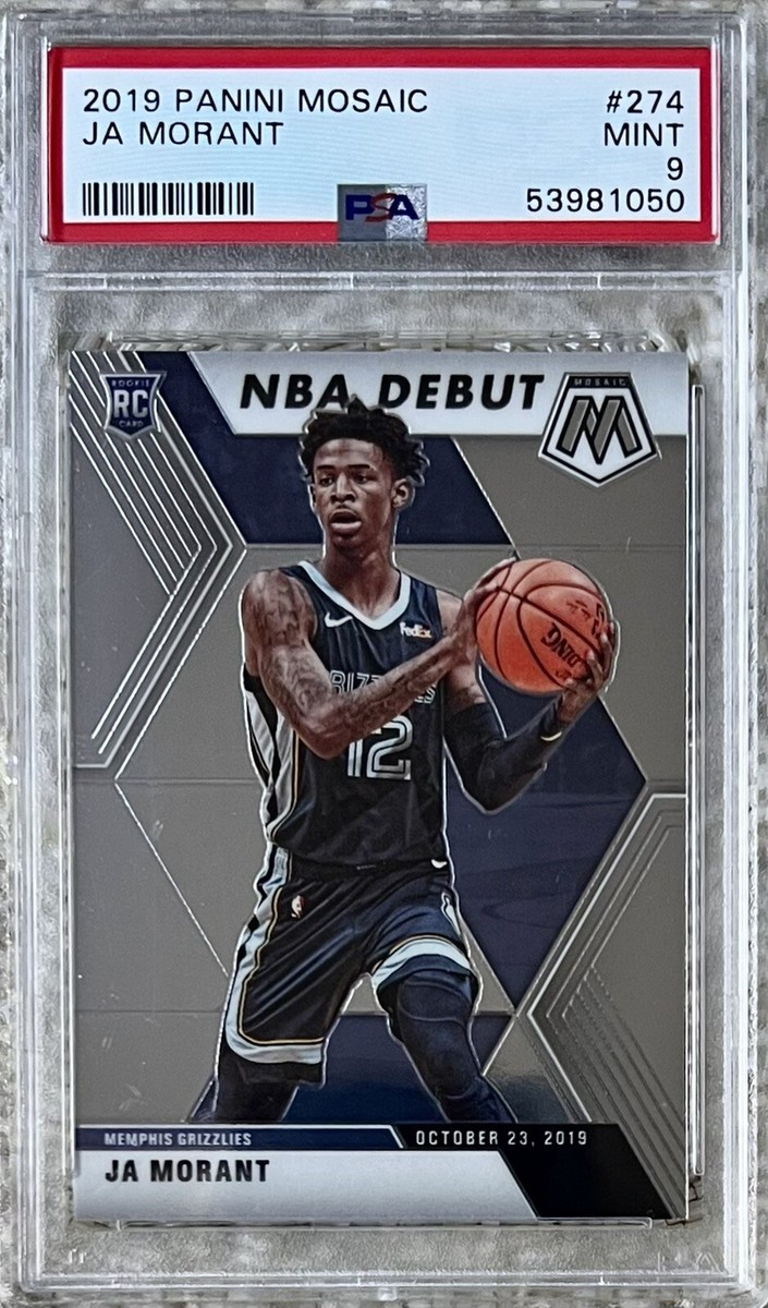 2019 PANIN MOSAIC JA MORANT RC PSA 9 | eBay
