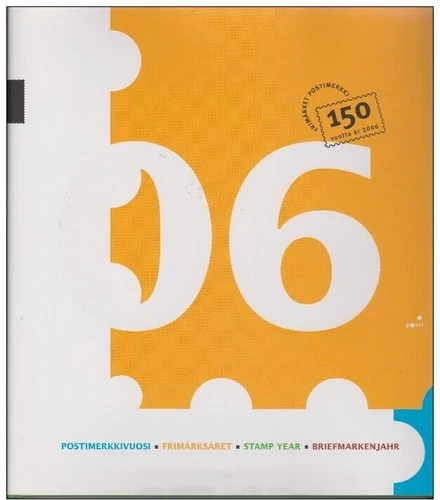Finland Yearbook 2006 - Included all Stamps, Sheets and Booklets for the Year **