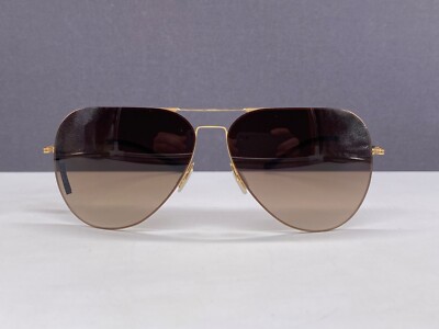 OXY Sonnenbrille Herren Damen Oval Gold Pilot Super Light OXY 12001 germany