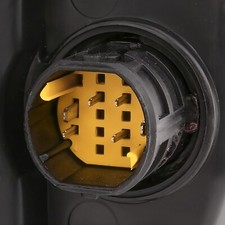 Faro Proiettore Anteriore Sx Attacco Giallo Regolazione El per Fiat Panda 03>09 - Miniatura 4
