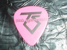 TWISTED SISTER Logo & Signature 30th Anniversary 2006 Concert Tour GUITAR PICK 
