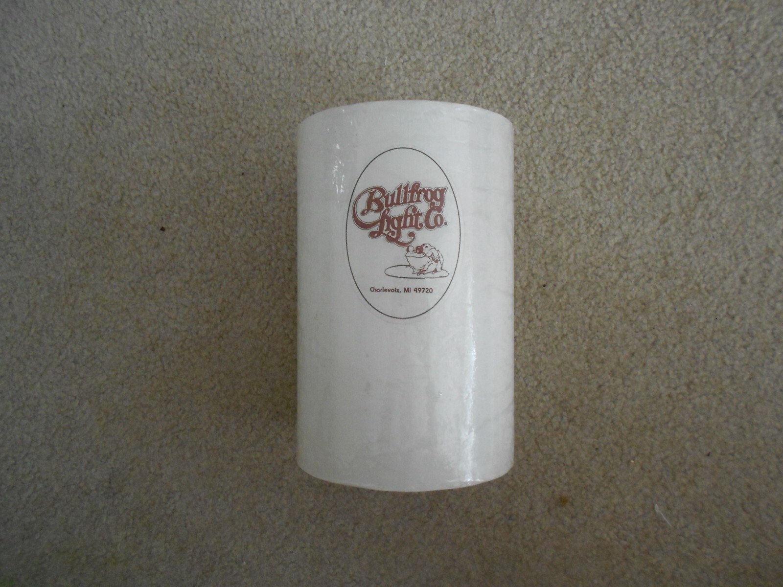 NWT Bullfrog Light Co Candle White eBay