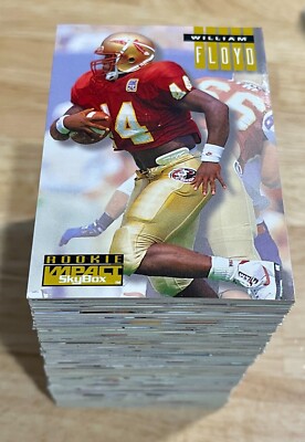 1994 Skybox Impact Football Cards 251-300 (NM) - You Pick - Complete Your Set
