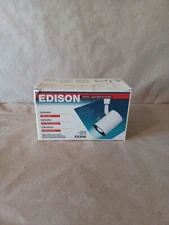 Vintage Edison Track Lighting System Cylinder White Black Baffle E9306