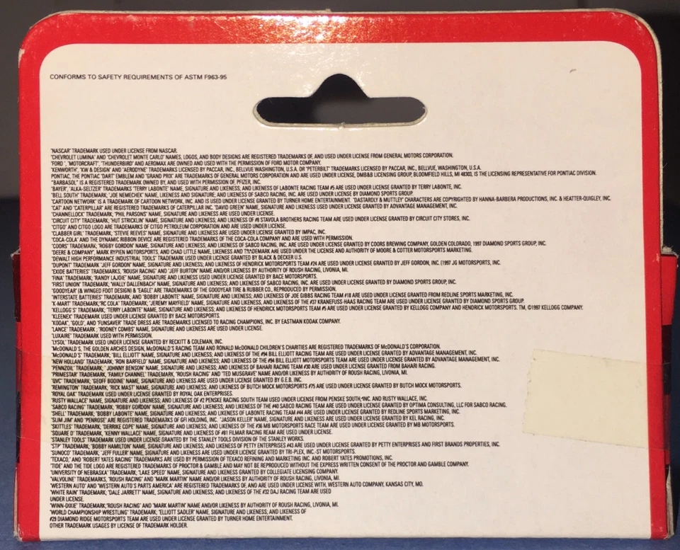 Chevy Monte Carlo #10 Nascar 1997 Phil Parsons 1:64 Foto 2 de 3