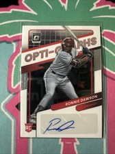 2022 Donruss Optic Opti-Graphs #OG-RD Ronnie Dawson Rookie Autograph Auto REDS