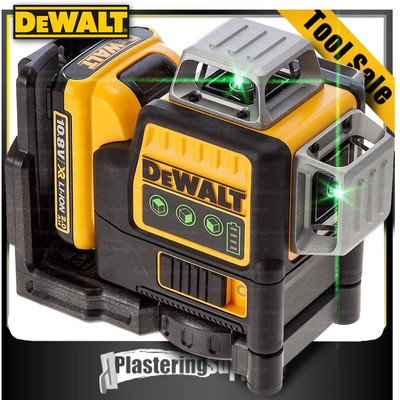 Dewalt Green Beam Cross Line Laser 10 8v X3 360 1080 Self