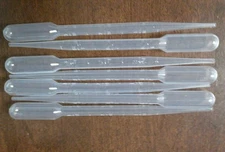 50 Transfer Pipettes 7ml graduated Lab Dropper Model Paint dye Globe Scientific