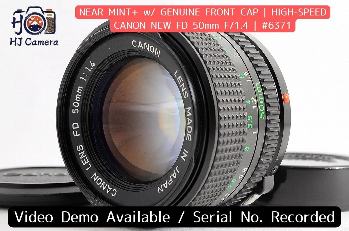Canon FD 50mm f/1.4 Camera Lenses for sale | eBay