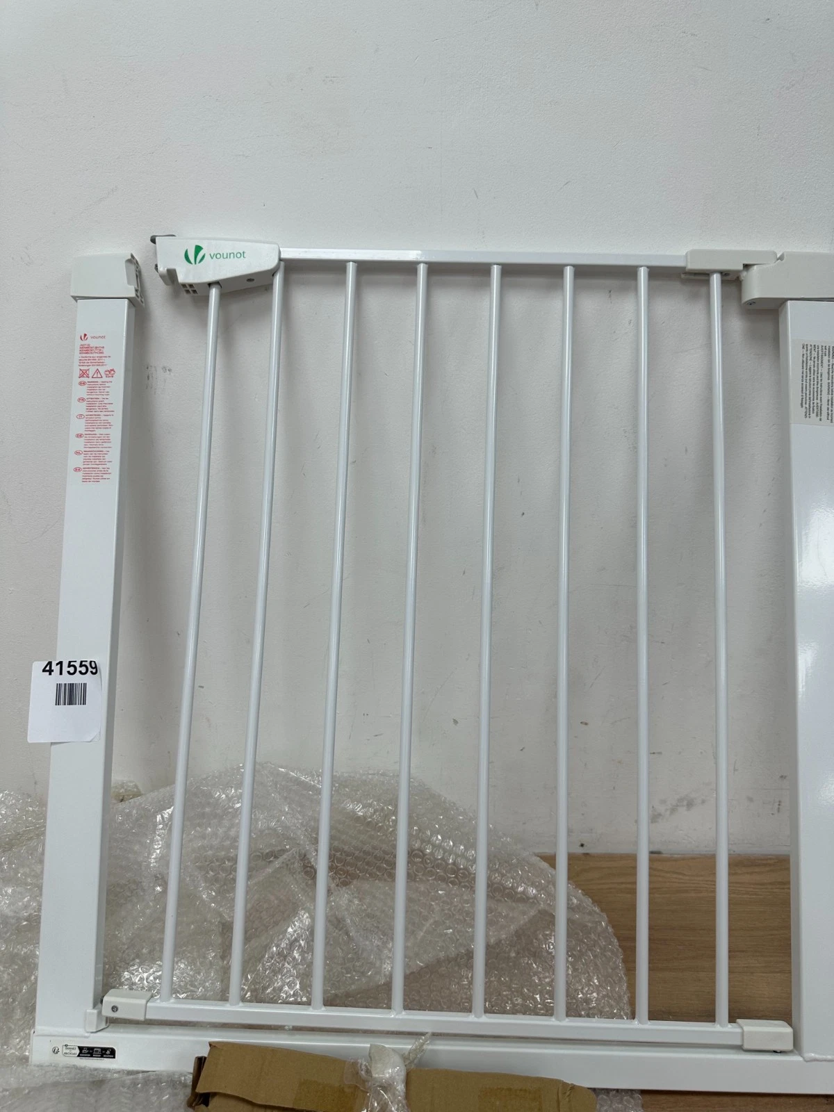 VOUNOT Safety Gate for Baby 75-84 cm, Pressure Fit Stair Gates, Auto Close