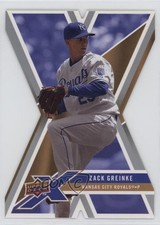 2008 Upper Deck X Die-Cut Zack Greinke #49 11r0
