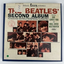 The Beatles Second Album Rare Ampex Reel to Reel 7 1/2 IPS
