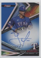 2022 Bowman's Best of Blue Refractor 42/150 Yeison Morrobel #B22-YM Auto 10kw