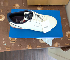 Pepe Jeans Kenton Campus M Herren Sneaker Wei...