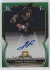 2023 Bowman Draft Green Refractor 30/99 Garret Forrester #CDA-GF Auto 0v33