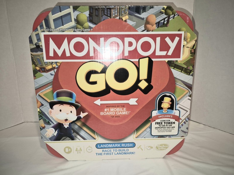 Brand New Sealed Monopoly Go Board Game