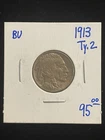 1913 Type 2 Buffalo Nickel  BU