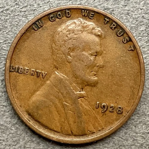 1928p  ~ Lincoln Wheat Cent - [XF EF] Extremely Fine - Higher Grade ~ A999