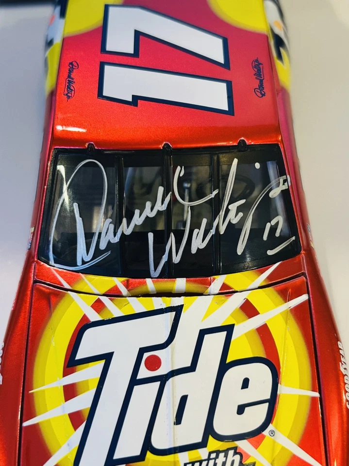 DARRELL WALTRIP firmado #17 1989 Daytona 500 ganador 1:24 acción diecast ¡1 de 504! Foto 4 de 4