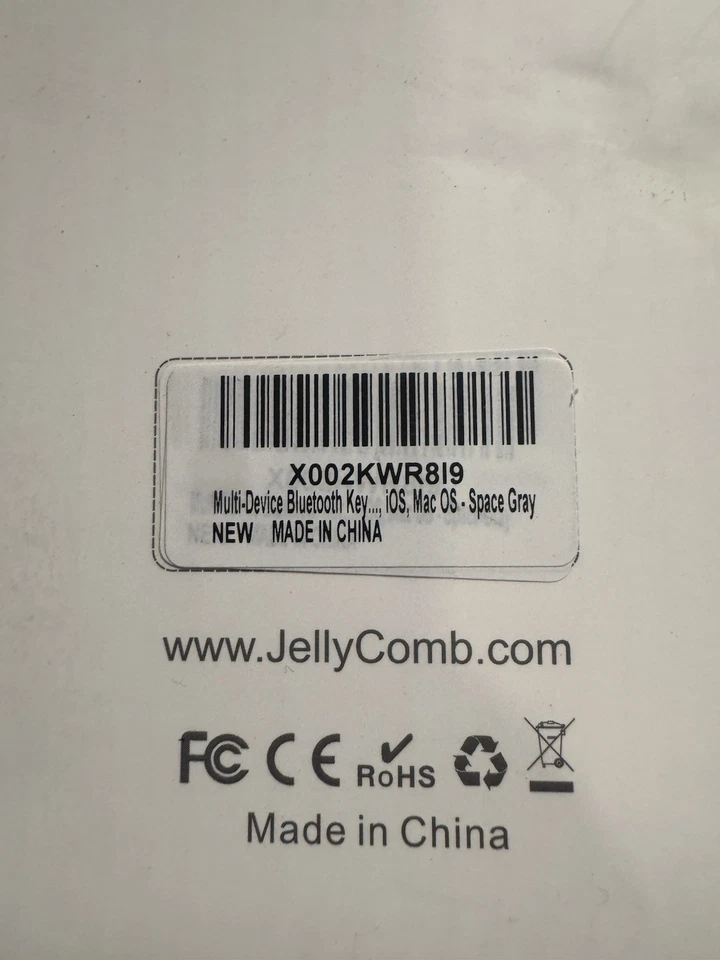 NIB* Jelly Comb Wireless Keyboard and 1080 HD web cam  - Image 3 of 4