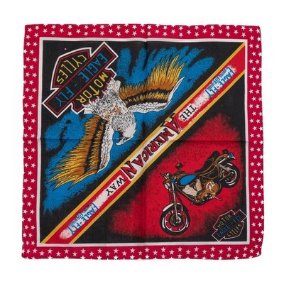 Bandana Biker Style Motorrad Adler Bikertuch Kopftuch Halstuch Baumwolle Tuch