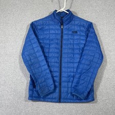 The North Face Boy's Thermoball Insulated Jacket Size XL 18/20 Blue