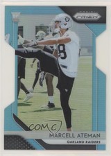 2018 Panini Prizm Rookie Light Blue Prizm 172/199 Marcell Ateman #288 09hd