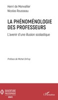 La PhéNoméNologie Des Professeurs L'avenir D'une Illusion Scolastique Buch 2020