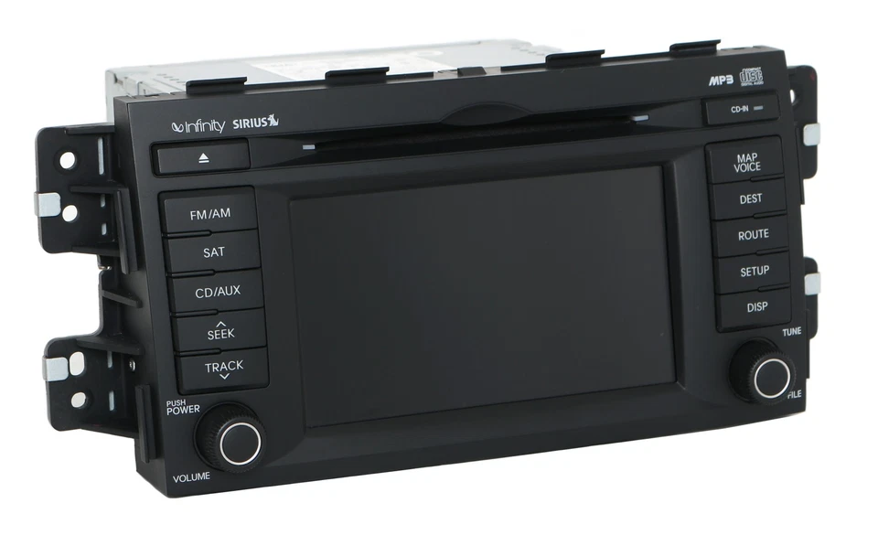 2009-2011 Kia Borrego AM FM Radio 6 Disc CD w Satellite & Navigation 96560-2J200 - Image 3 of 4