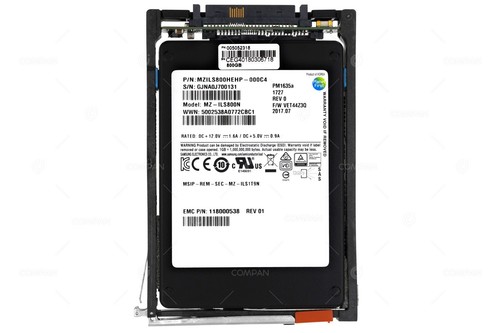005052318 EMC SSD 800GB SAS 6G 2.5" SFF FOR EMC ISILON H400 - Afbeelding 3 van 7