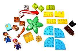 LEGO DUPLO:✨Treasure Island (10604) Upcycled/Retired '15 ✨SHIPS CAREFULLY