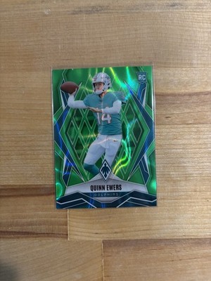 2025 Panini Phoenix - Rookies Quinn Ewers  Lime Green Lava /225 (RC) Dolphins