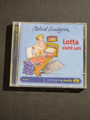 Astrid Lindgren Lotta zieht um Audiobook CD Oetinger Audio Children's Story
