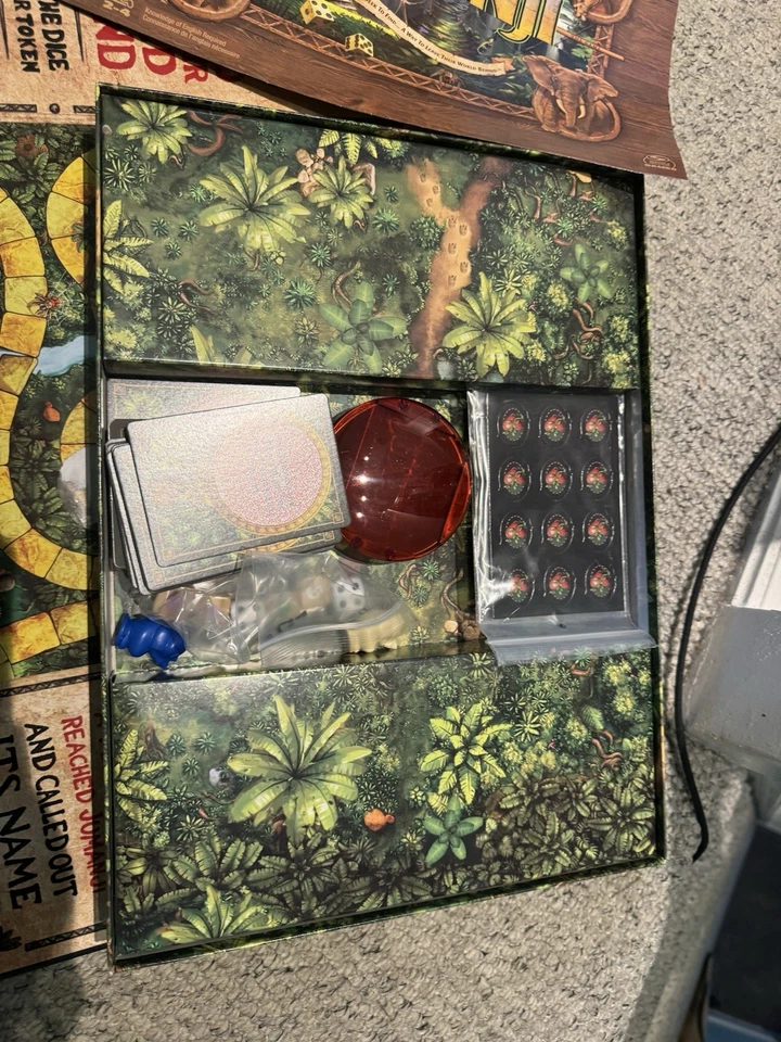 Jumanji - The Classic Adventure Board Game - Spinmaster 2022  - Image 4 of 4