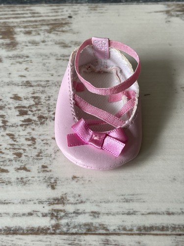 American Girl BITTY BABY Doll Sparkly Birthday Set - Right Single Shoe Only - Picture 2 of 6