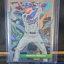 Topps 2025 Cosmic Chrome Freddie Freeman #98 Los Angeles Dodgers MLB Card