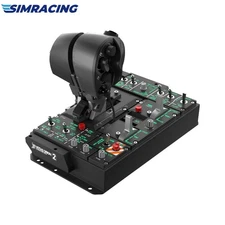 WINWING Orion2 Metal Throttle Base +NavyAce Grip Flight Simulator Controller Kit