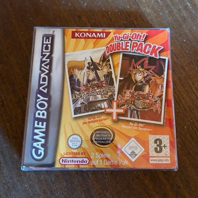 Konami Yu-Gi-Oh! Double Pack Gameboy Advance Spiel mit 3 Sealed Karten