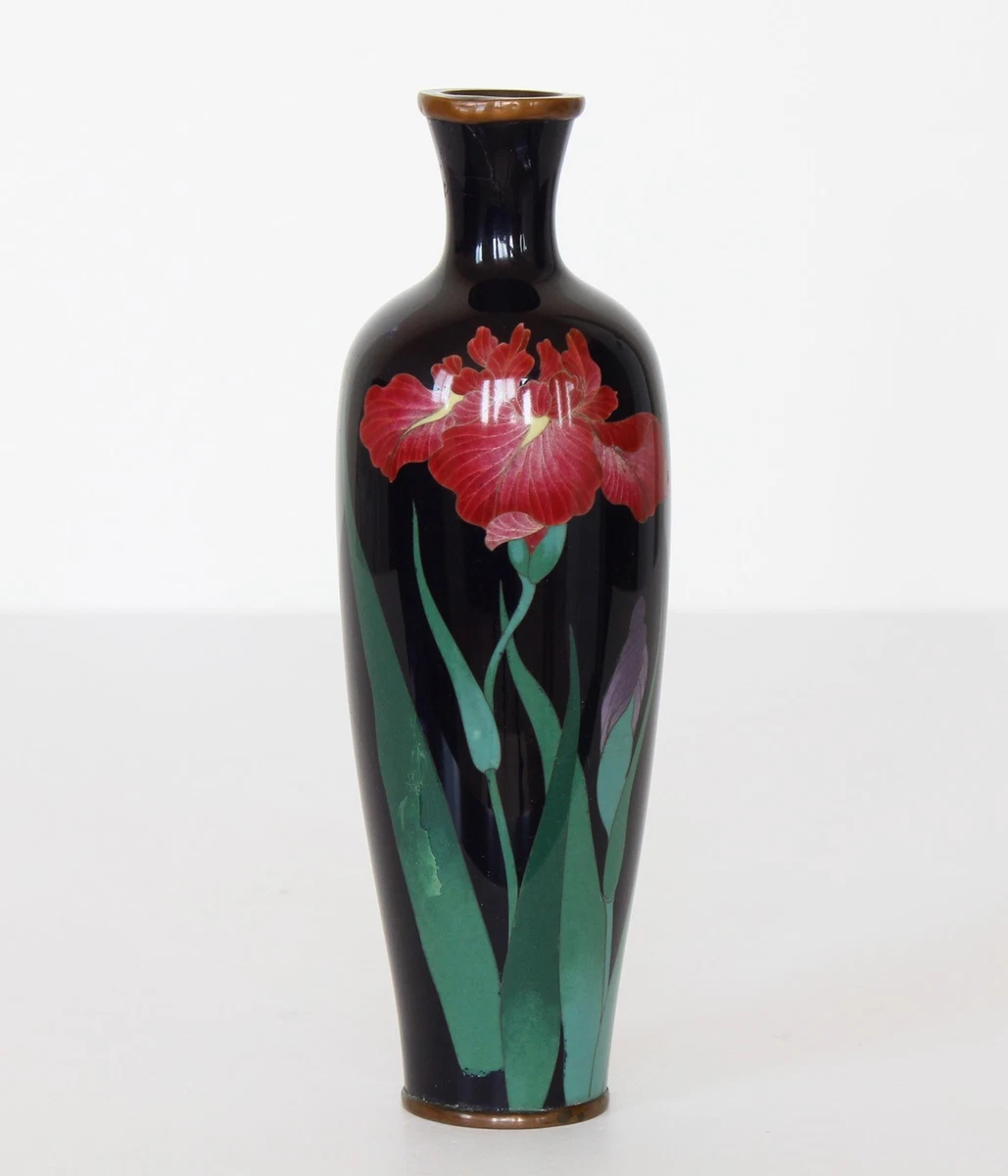 日本景泰蓝古董花瓶| eBay