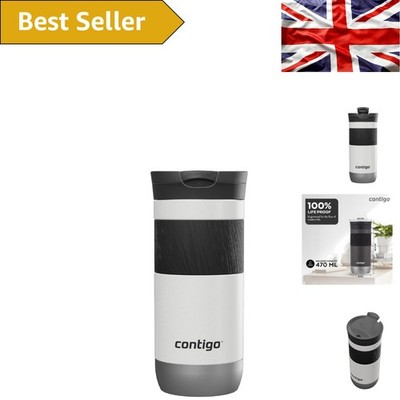 Luxus Byron Travel Mug: 100% Auslaufsicher, Spülmaschinenfest | Hält Getränke 7H heiß