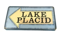 Lake Placid - Rustic Hand Made Wooden Sign By  JONES RUSTIC SIGN COMPANY