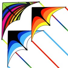 Kites for Kids and Adults, Easy to Fly for Beach, Single Line Kite Set for Be...