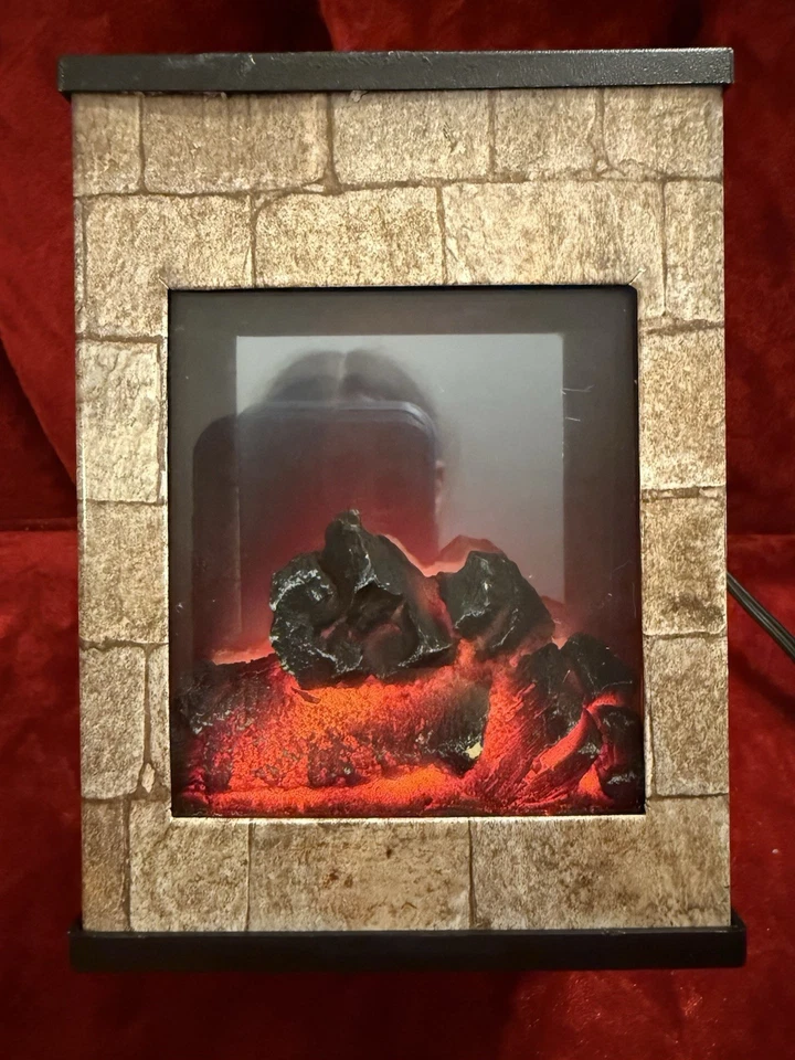 Calentador de velas Chimenea Modelo # FLHST por Candle Warmer Etc. 4 1/4 x 6 PROBADO Foto 2 de 4