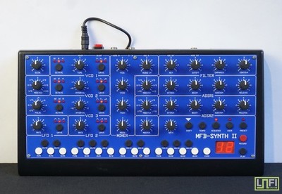 MFB-SYNTH II Monophonic Analogue Blue Synthesiser Module