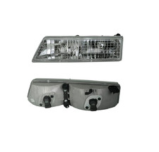 Complete Headlight Assembly Set Fits Mercury Grand Marquis 19951997