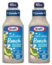Kraft Three Cheese Ranch Salad Dressing, 425m...