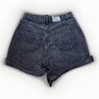 Vintage USA Calvin Klein Black Cut Off Distressed women's jean Shorts size 11/12 — photo 1