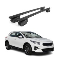 DachträGer GepäCkträGer FüR Kia Xceed 2019-2026 QuerträGer ABE Alu Schwarz