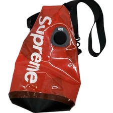 Supreme 19SS SealLine Discovery Dry Bag Zack Men Black Red Used NE51-0